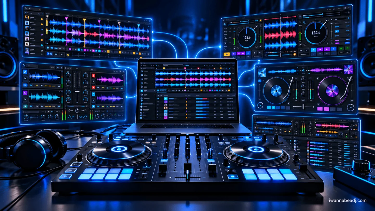 DJ programları ile profesyonel yazılımlar üzerinden performanslar gerçekleştirin.
